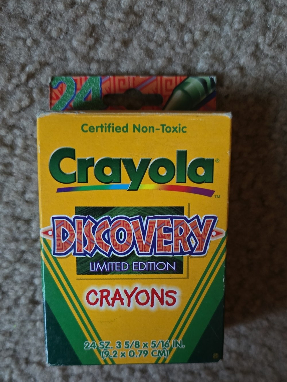 Vintage 1997 Crayola Crayons Discovery Limited Edition Space